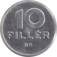 10 Fillér reverse