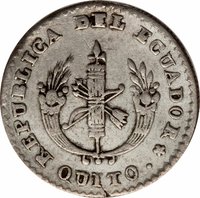 ½ Real obverse