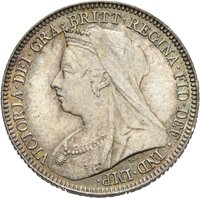 6 Pence obverse