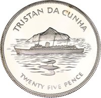 25 Pence reverse