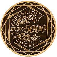 5000 Euro obverse