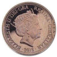 ½ Sovereign obverse