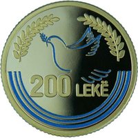200 Lekë reverse