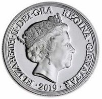 5 Sovereigns obverse