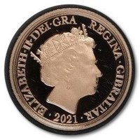 ½ Sovereign obverse