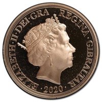 5 Sovereigns obverse