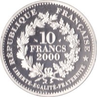 10 Francs reverse