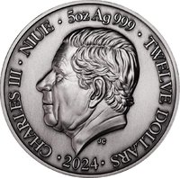 12 Dollars obverse