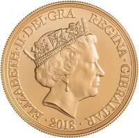 ½ Sovereign obverse