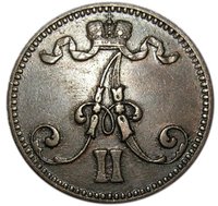 5 Pennia obverse