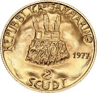 2 Scudi obverse