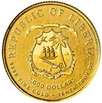 1000 Dollars obverse