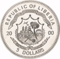 5 Dollars obverse