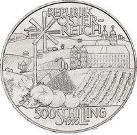 500 Schilling obverse