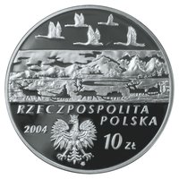10 Zlotys obverse