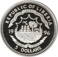 5 Dollars obverse