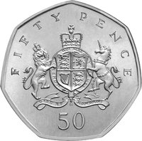 50 Pence reverse