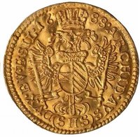 ¼ Ducat reverse