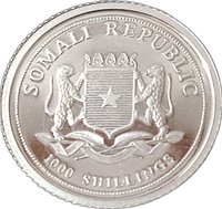 1000 Shillings obverse