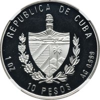 10 Pesos obverse