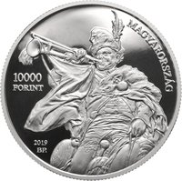 10000 Forint reverse