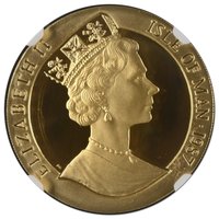 ½ Crown obverse