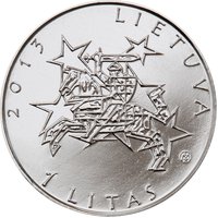1 Litas obverse