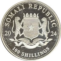 100 Shillings obverse