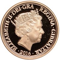 1 Sovereign obverse