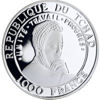 1000 Francs CFA obverse