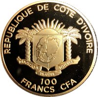 100 Francs CFA obverse