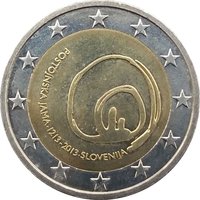 2 Euros obverse