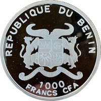1000 Francs CFA obverse
