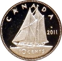 10 Cents reverse