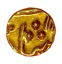 1⁄10 Mohur obverse