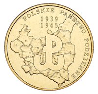 2 Zlotys reverse