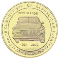 2.5 Lira obverse