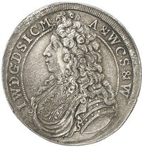 ⅔ Thaler obverse