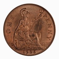 1 Penny reverse