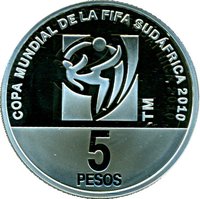 5 Pesos reverse