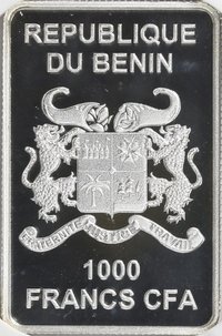 1000 Francs CFA obverse