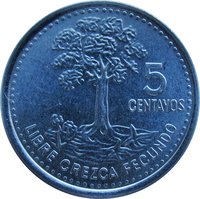 5 Centavos reverse