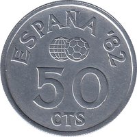 50 Centimos reverse
