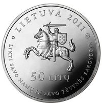 50 Litų obverse