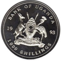 1000 Shillings obverse