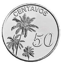 50 Centavos reverse