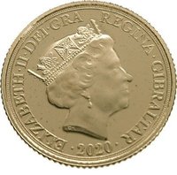 ½ Sovereign obverse