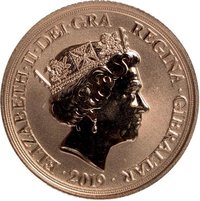 1 Sovereign obverse