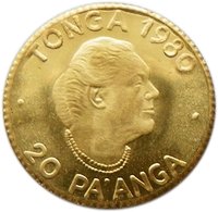 20 Paʻanga obverse