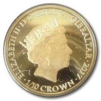 ⅒ Crown obverse